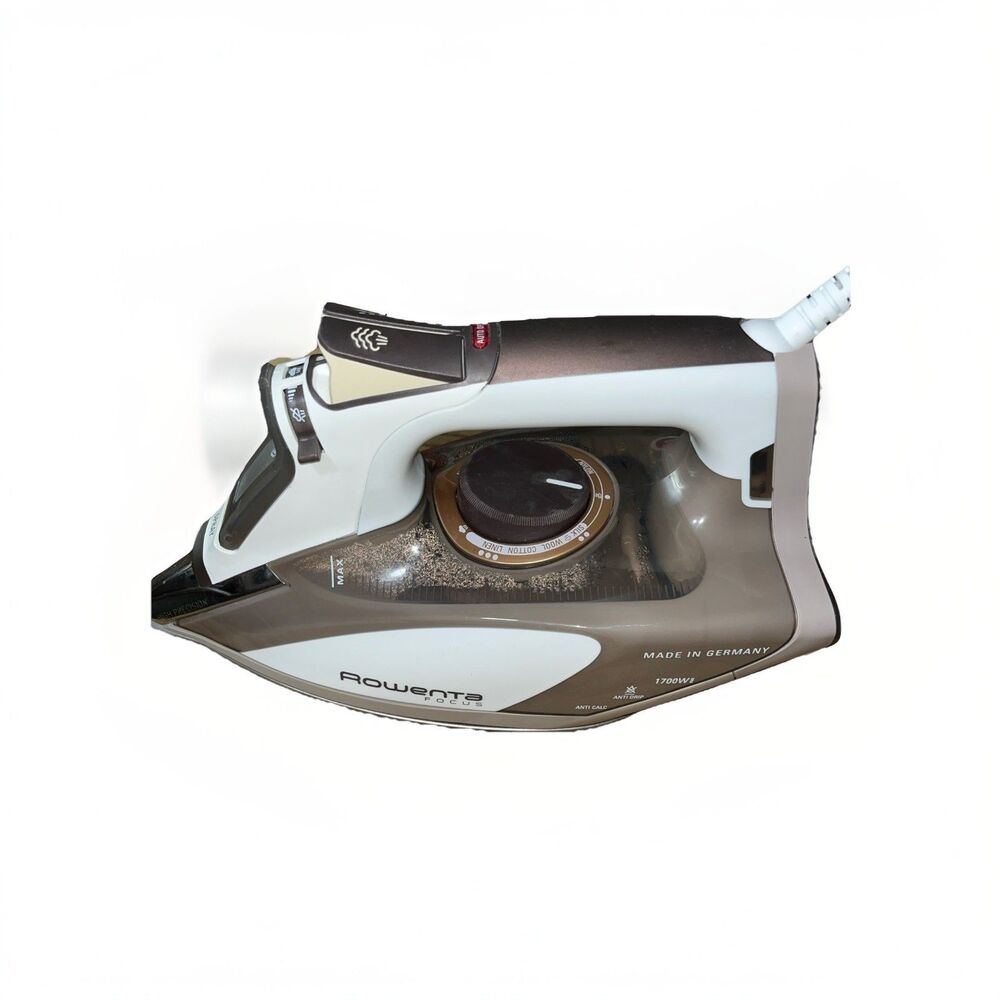 Rowenta Focus Steam Iron DW5080 Stainless Germany - Tested Working